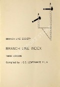 Book cover of Branch Line Index  by LEWTHWAITE, G.C. 